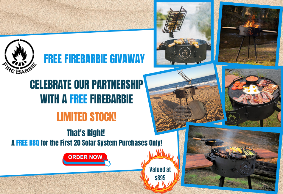 Buy Solar In Gladstone And Get A FREE FireBarbie